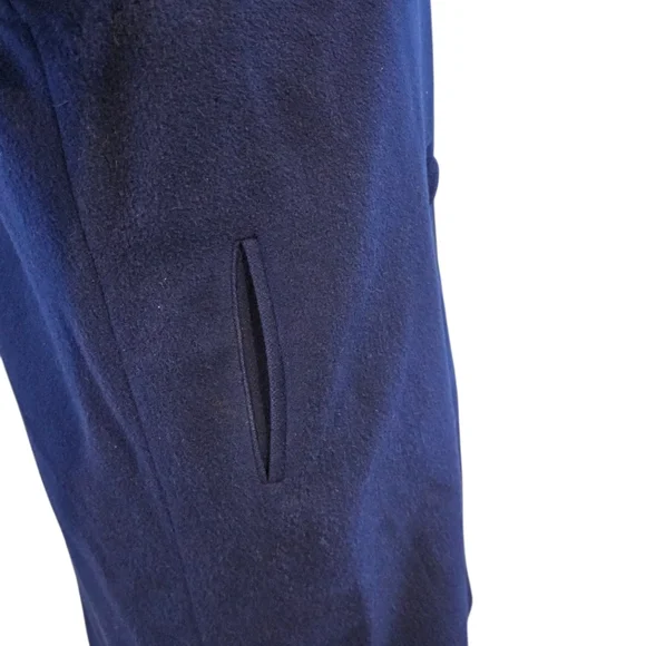 Vintage Cashmere Coat With Mink Collar Size M Union Made - Picture 12 of 15